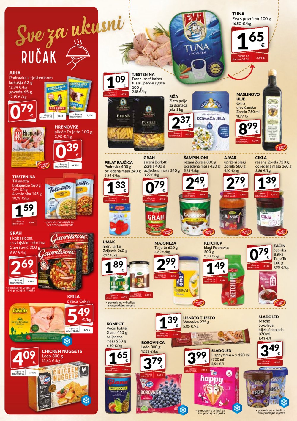 Bakmaz katalog Akcija 02.10. - 08.10.2025.