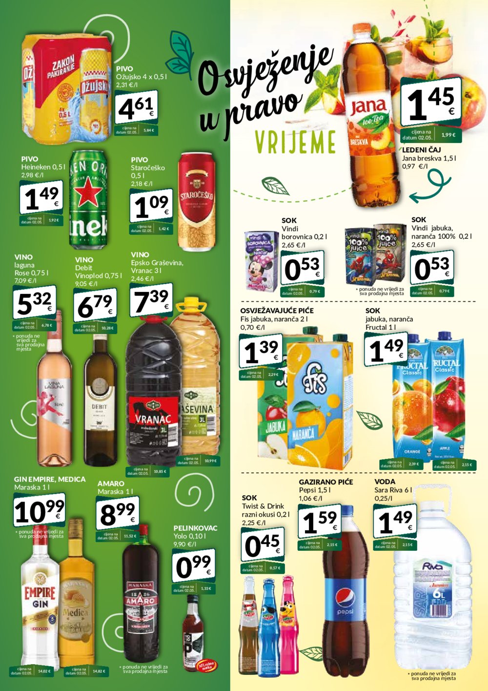 Bakmaz katalog Akcija 02.10. - 08.10.2025.