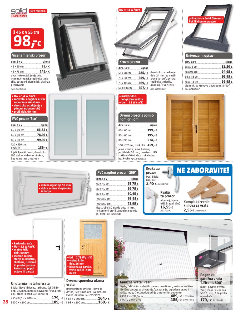 Bauhaus katalog Akcija 02.10. - 05.11.2025.