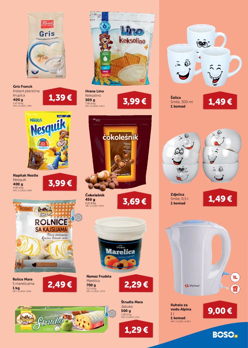 Boso katalog Što Vas čini sretnim 02.10. - 08.10.2025.