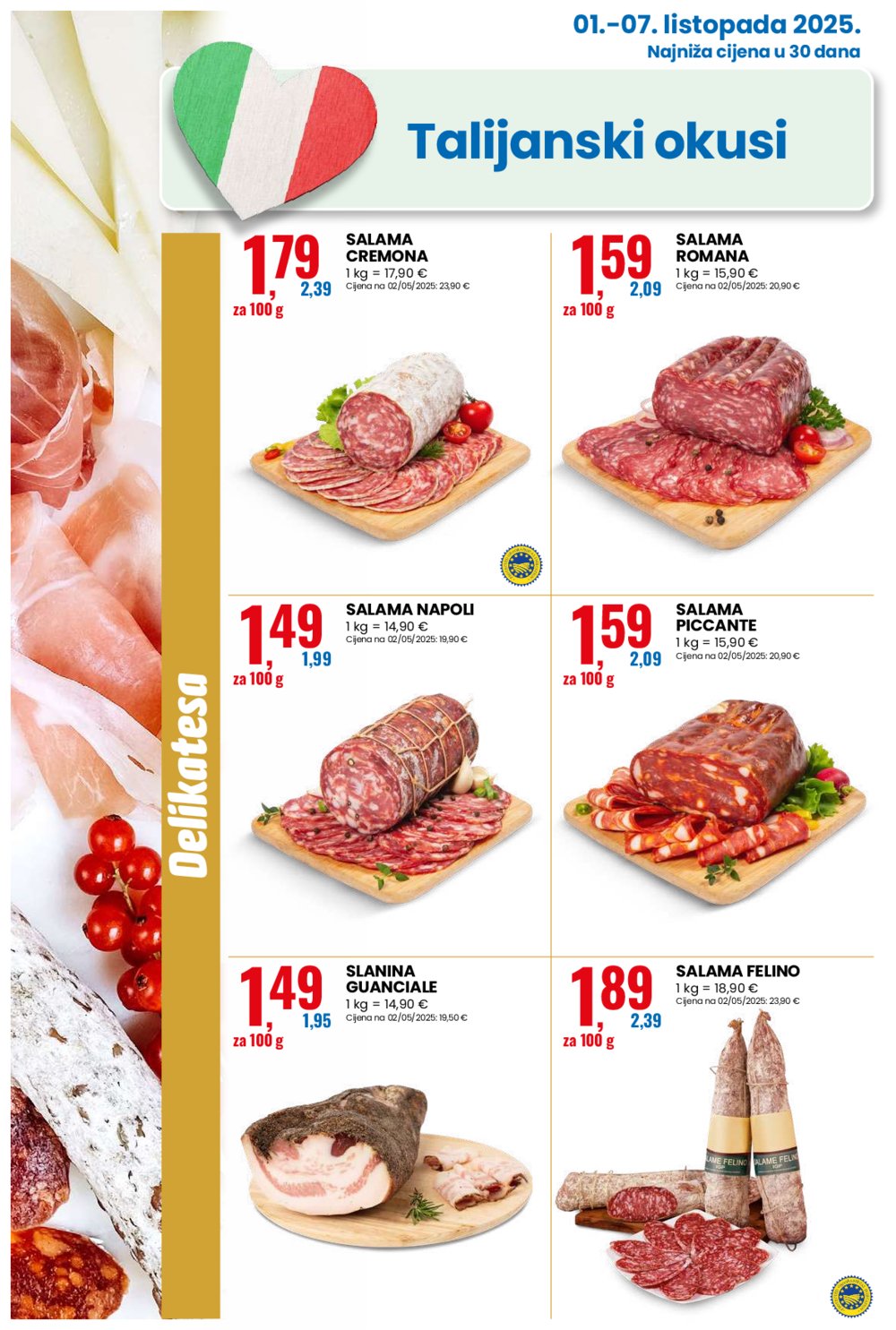 Eurospin katalog Pametna kupnja 01.10. - 07.10.2025.
