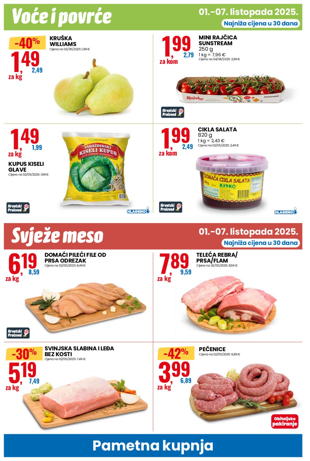 Eurospin katalog Pametna kupnja 01.10. - 07.10.2025.