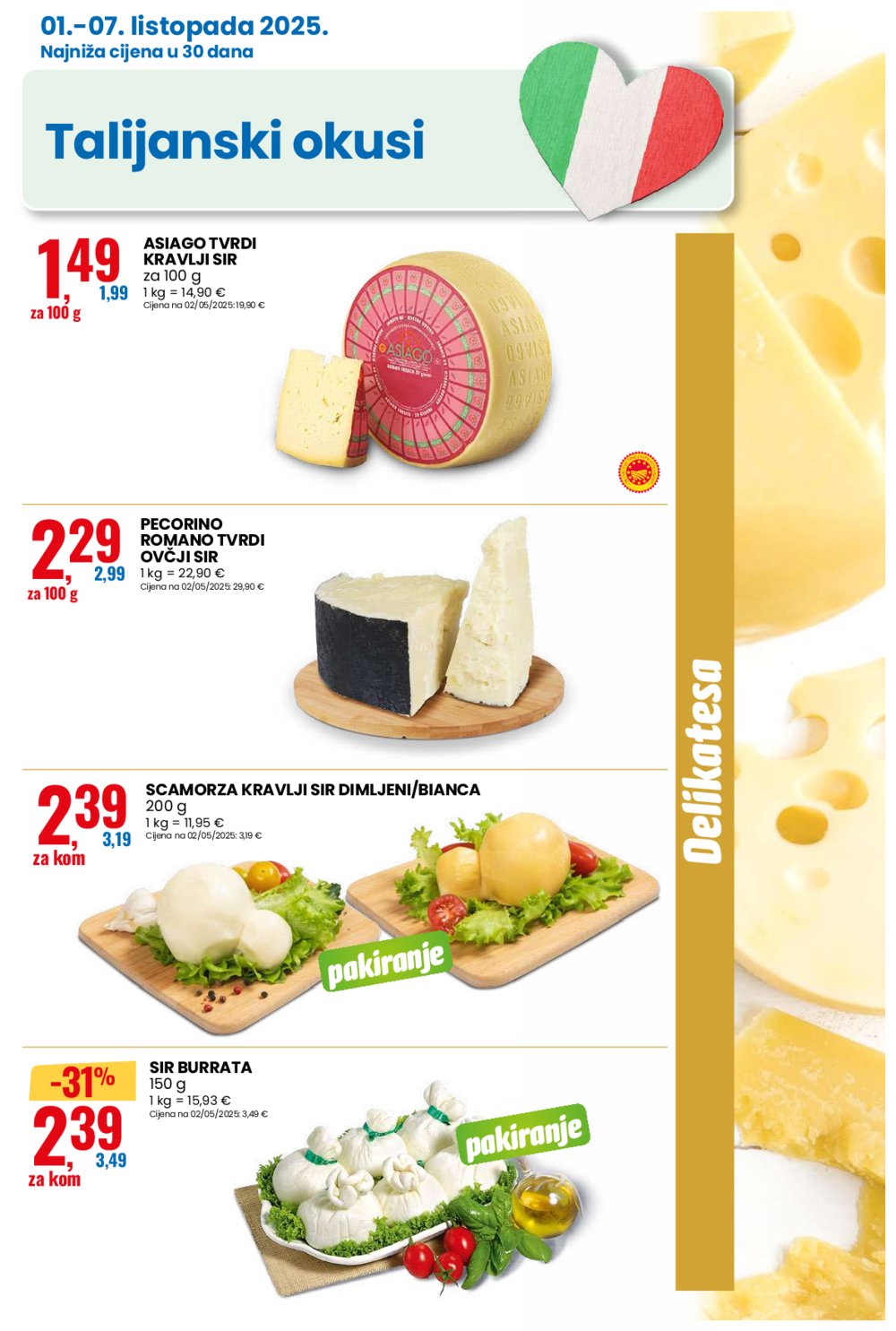 Eurospin katalog Pametna kupnja 01.10. - 07.10.2025.