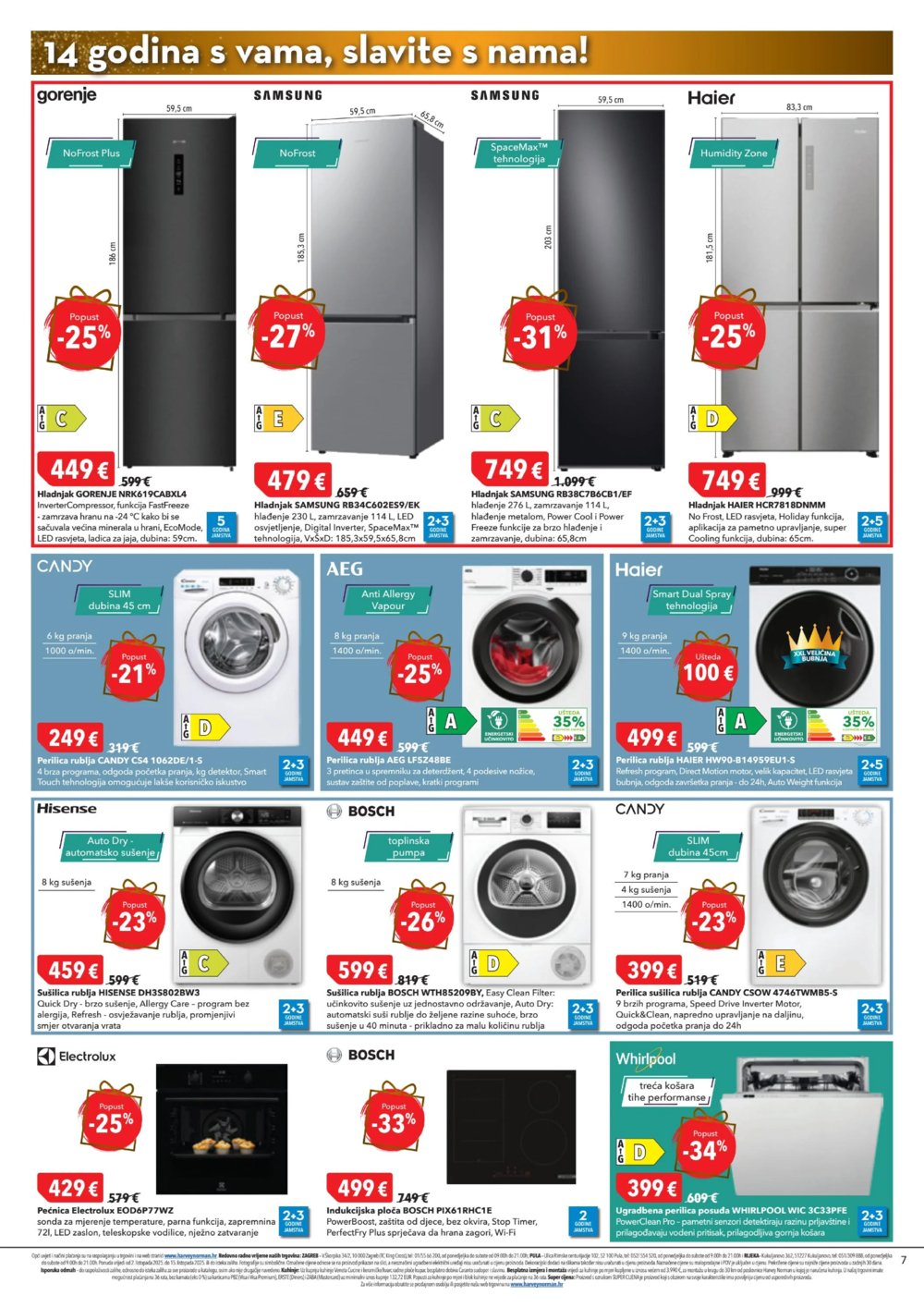 Harvey Norman katalog Akcija 02.10. - 15.10.2025.