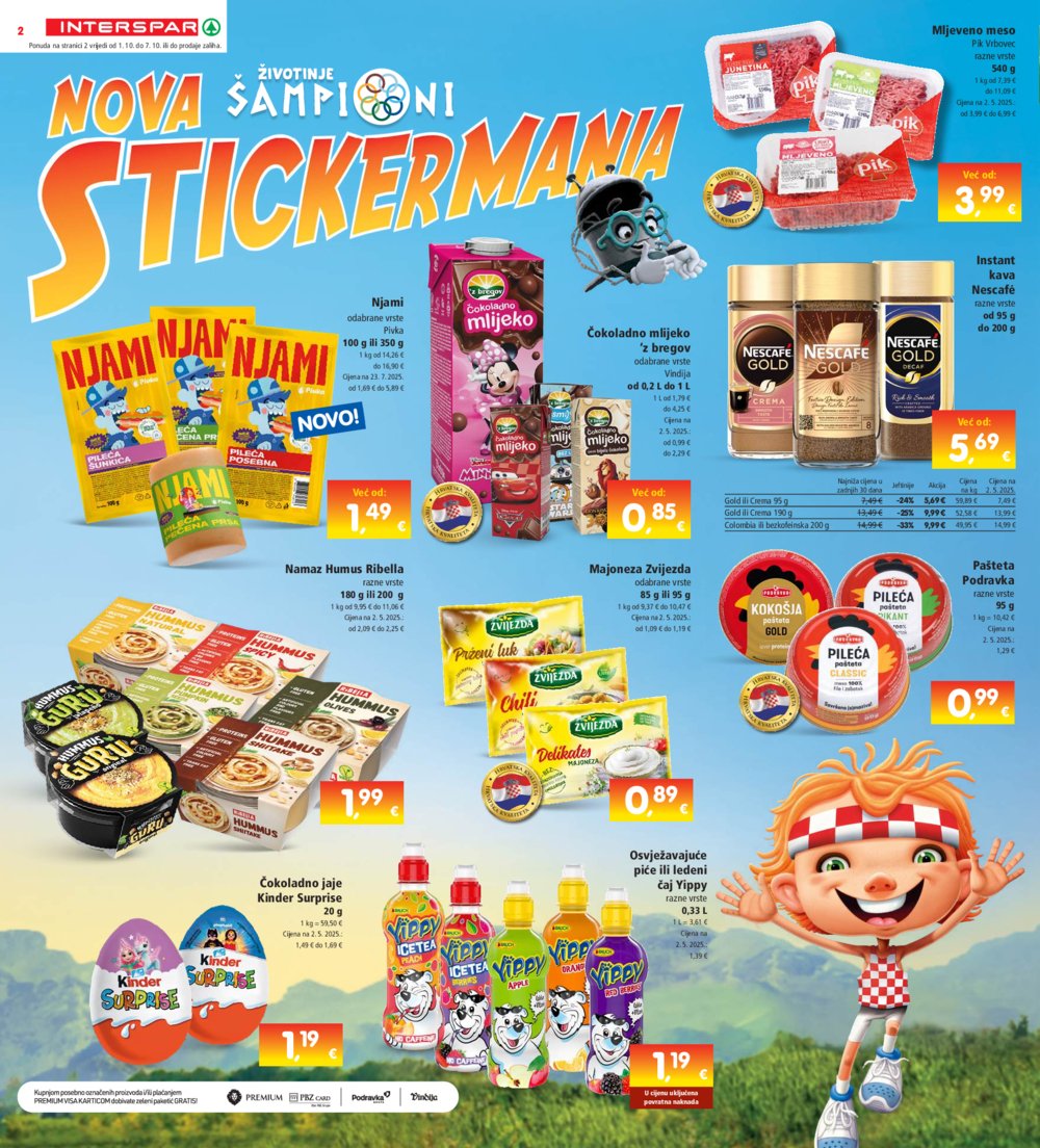 INTERSPAR katalog Akcija 01.10.-07. 10.2025.