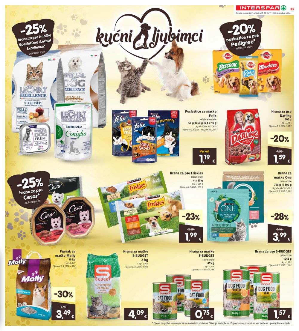 INTERSPAR katalog Akcija 01.10.-07. 10.2025.