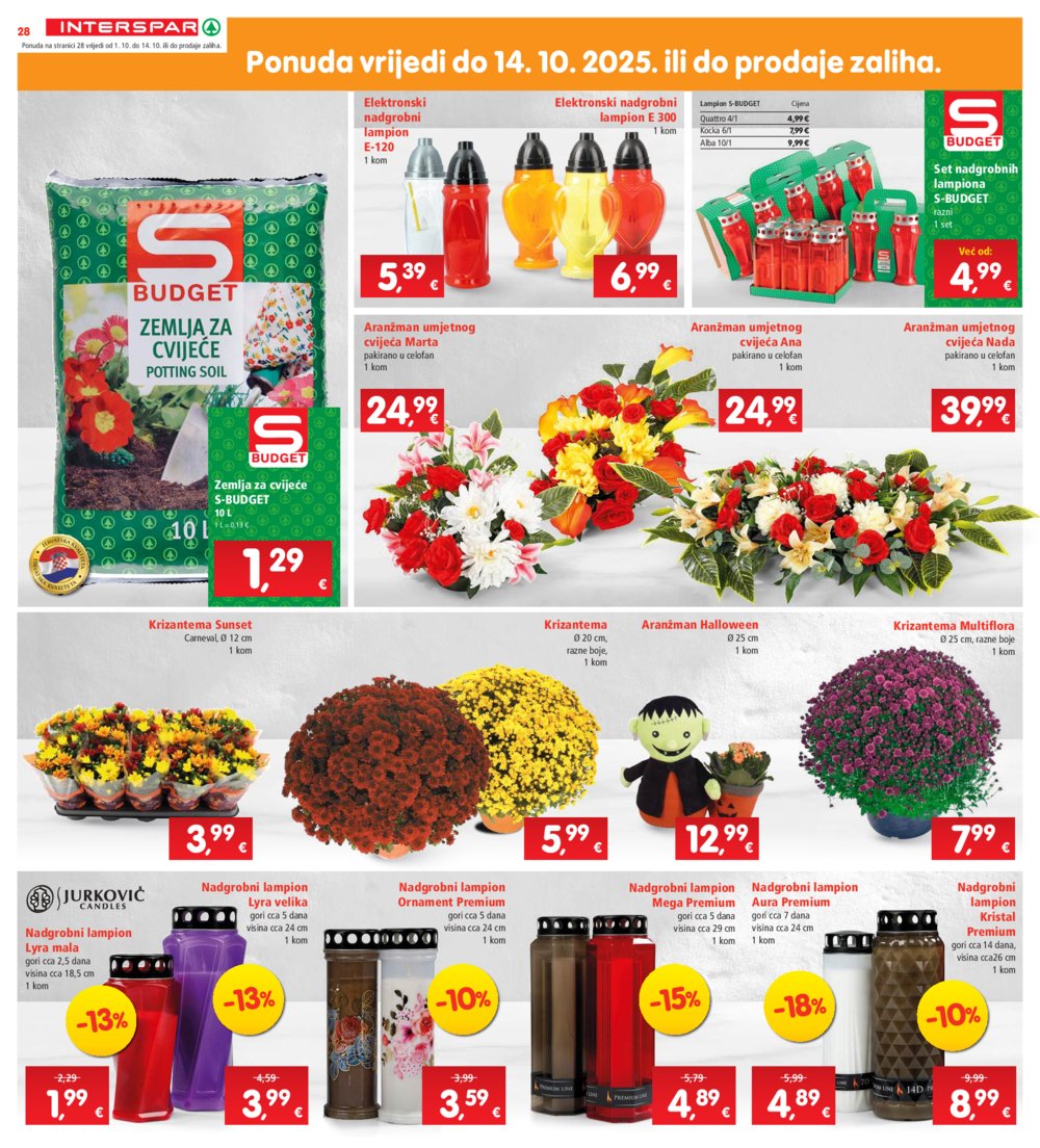 INTERSPAR katalog Akcija 01.10.-07. 10.2025.