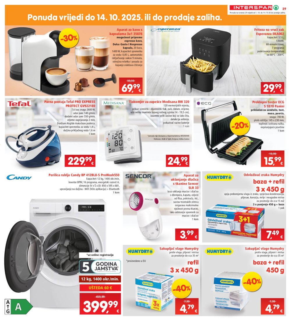 INTERSPAR katalog Akcija 01.10.-07. 10.2025.