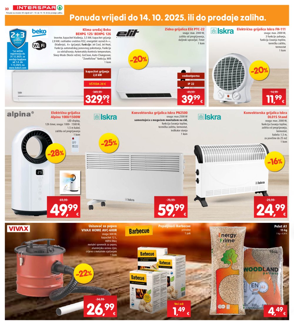 INTERSPAR katalog Akcija 01.10.-07. 10.2025.