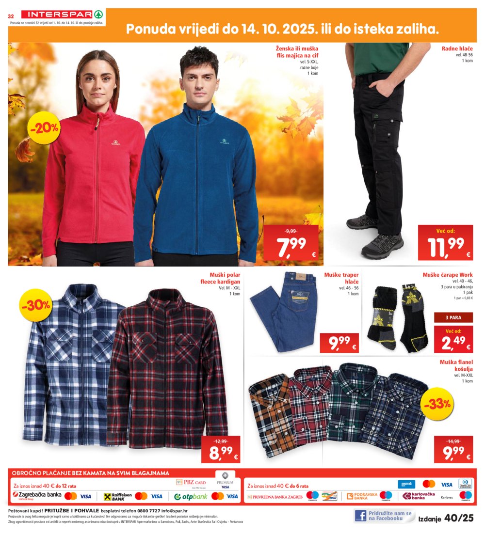 INTERSPAR katalog Akcija 01.10.-07. 10.2025.