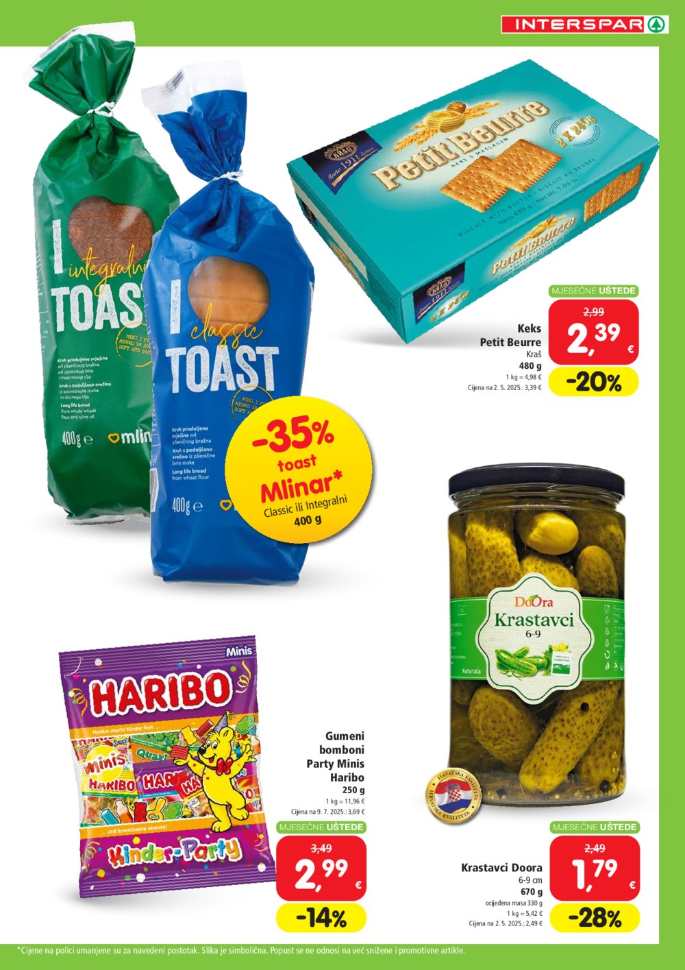 INTERSPAR katalog Uštede 01.10.-04.11.2025.