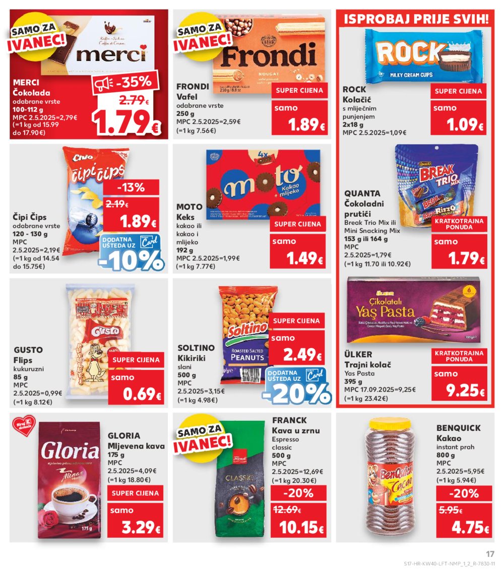 Kaufland katalog Akcija 01.10.-07.10.2025. Ivanec
