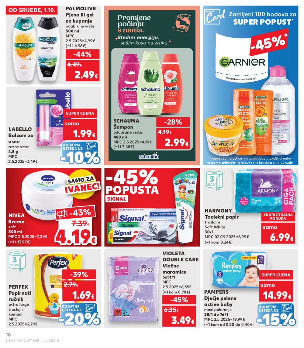 Kaufland katalog Akcija 01.10.-07.10.2025. Ivanec