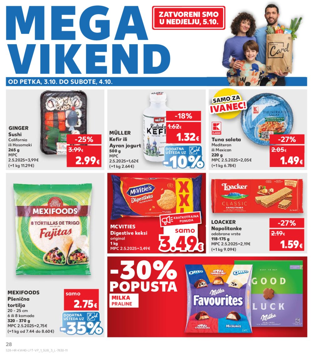 Kaufland katalog Akcija 01.10.-07.10.2025. Ivanec