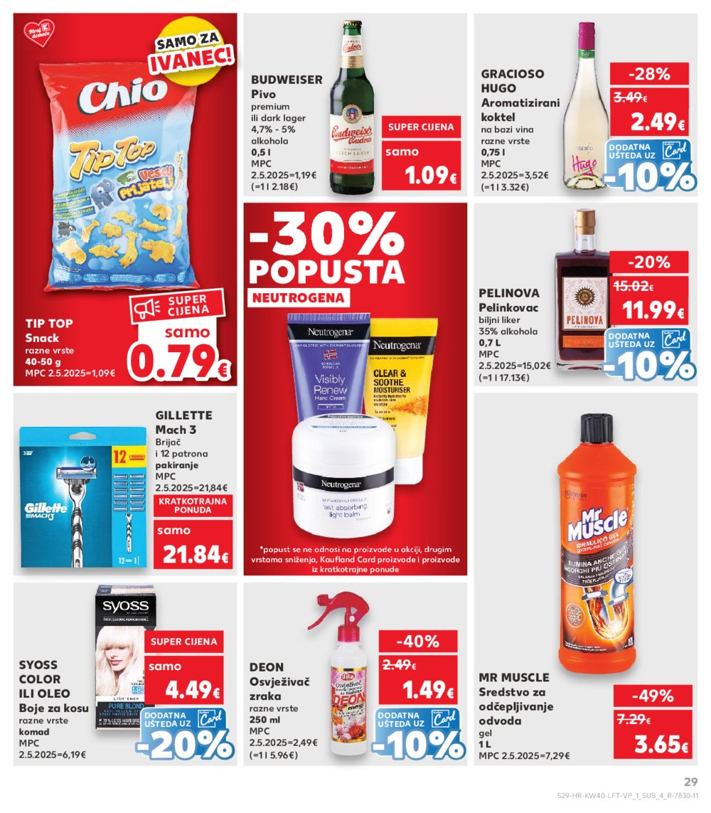 Kaufland katalog Akcija 01.10.-07.10.2025. Ivanec