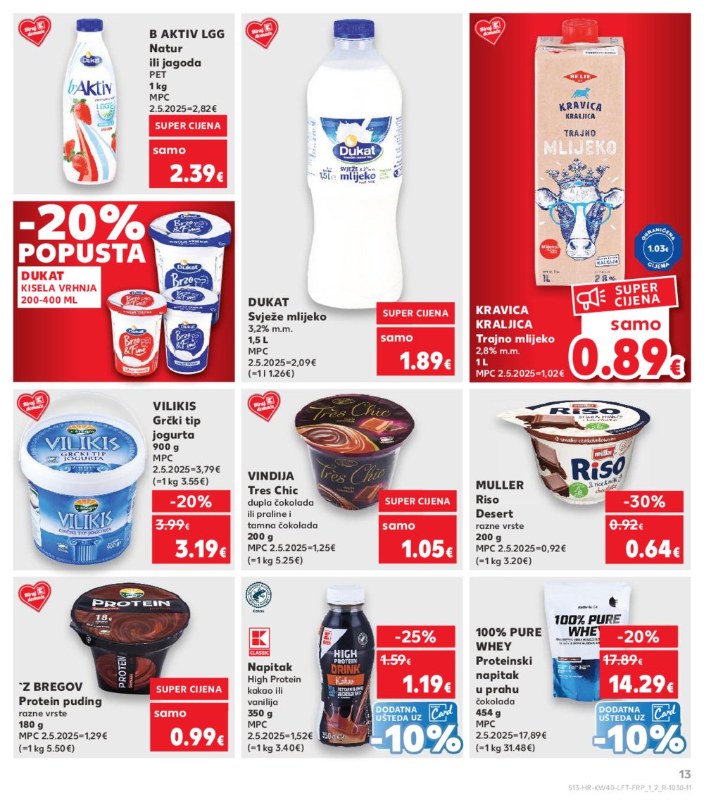 Kaufland katalog Akcija 01.10.-07.10.2025. Odabrane poslovnice