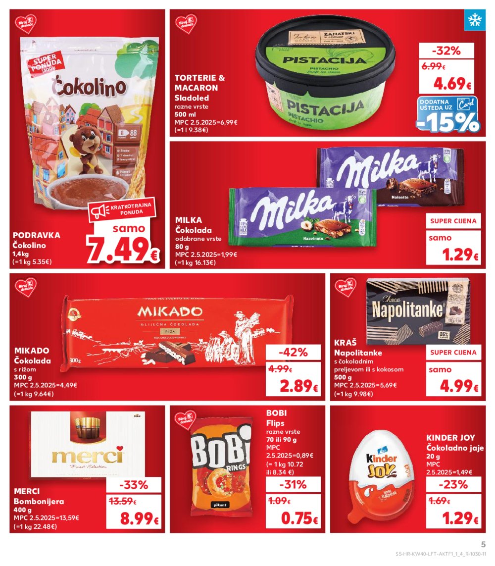 Kaufland katalog Akcija 01.10.-07.10.2025. Odabrane poslovnice
