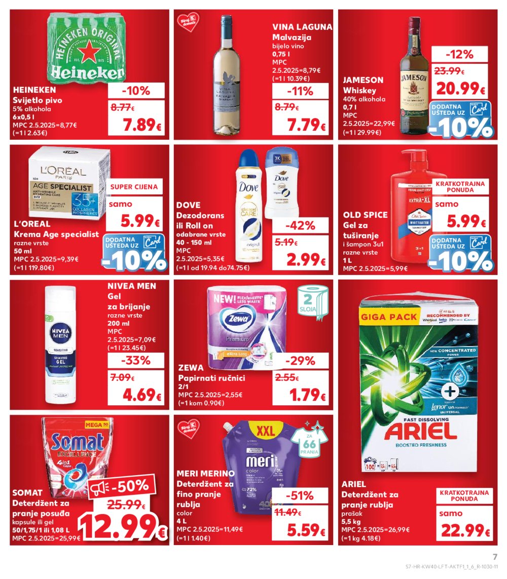 Kaufland katalog Akcija 01.10.-07.10.2025. Odabrane poslovnice