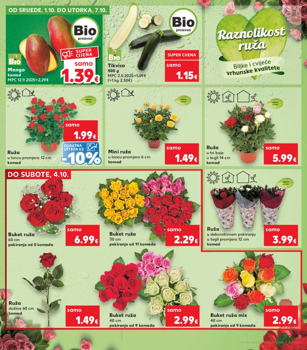 Kaufland katalog Akcija 01.10.-07.10.2025. Odabrane poslovnice