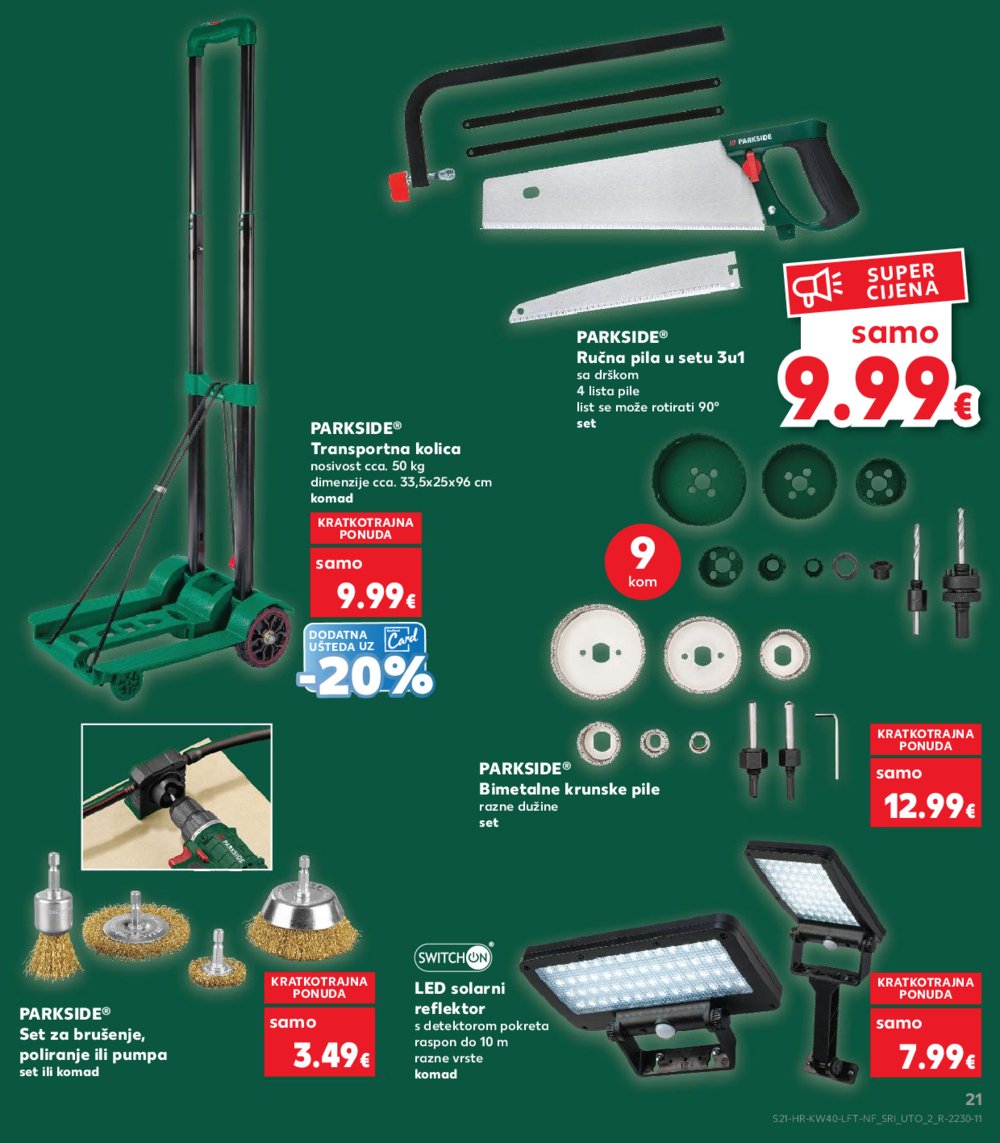 Kaufland katalog Akcija 01.10.-07.10.2025. VG, Po, Ro, Vo, Vu, DS, Ma
