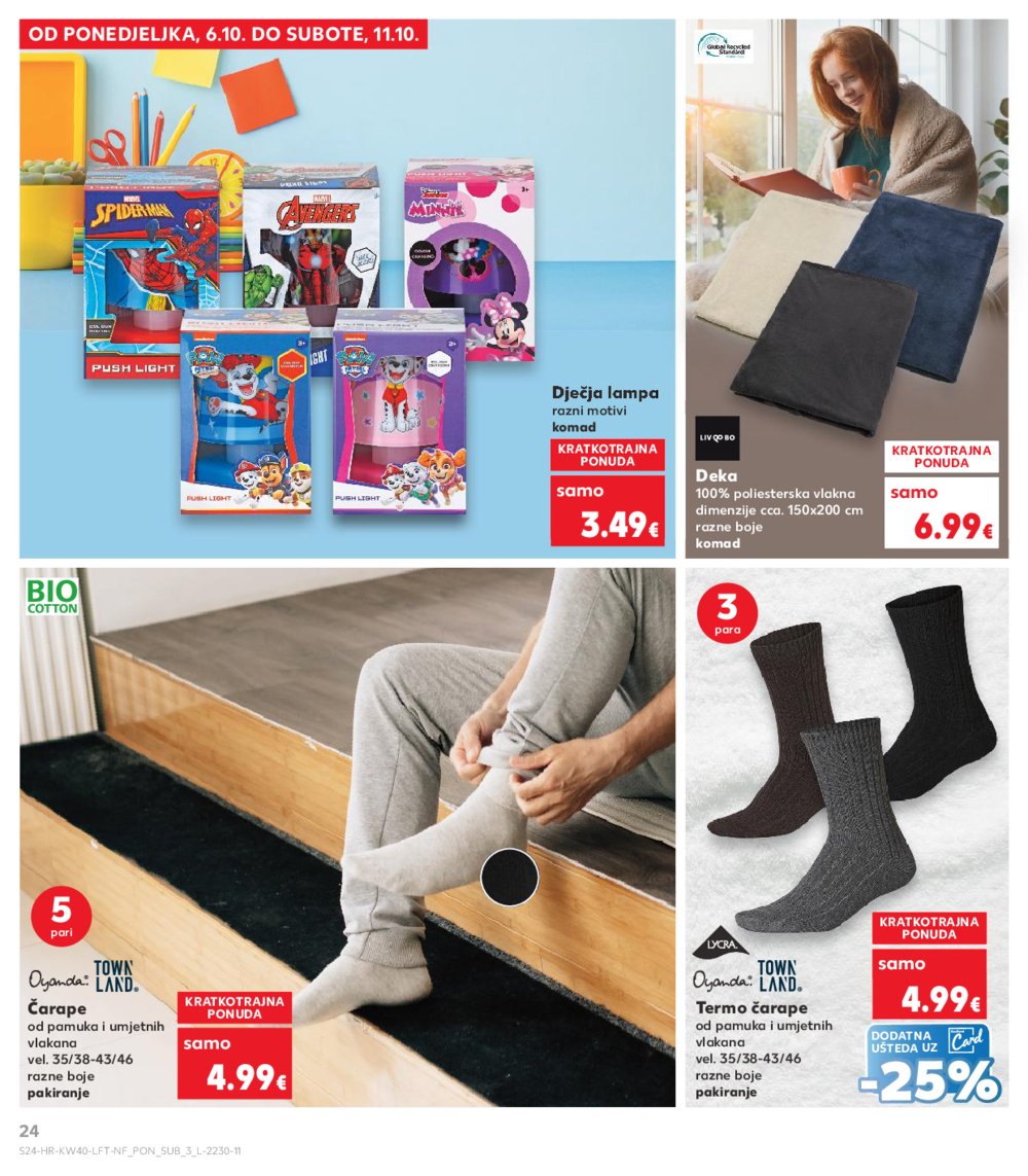 Kaufland katalog Akcija 01.10.-07.10.2025. VG, Po, Ro, Vo, Vu, DS, Ma