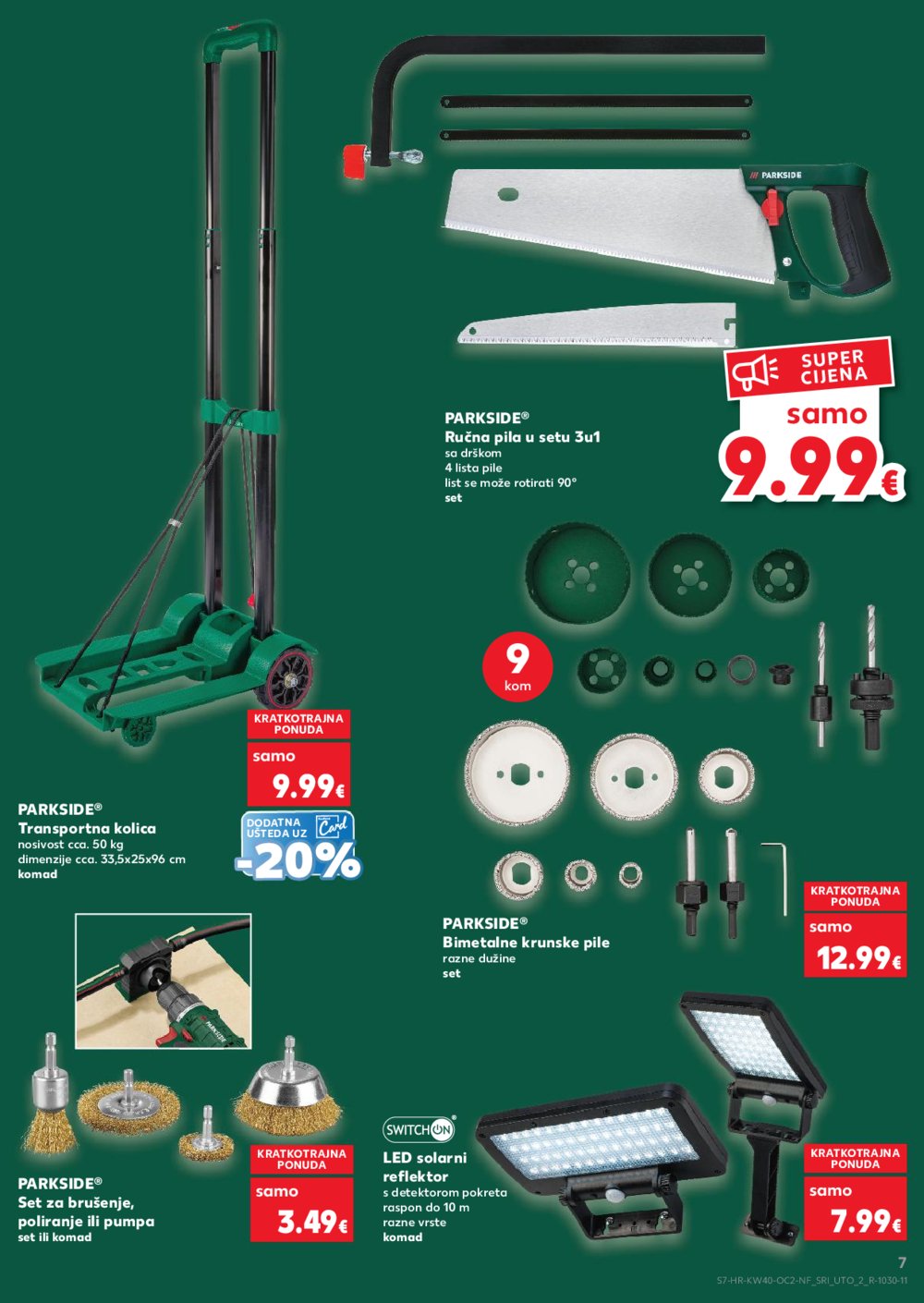 Kaufland katalog Neprehrambenih proizvoda 01.10.-07.10.2025. Odabrane poslovnice