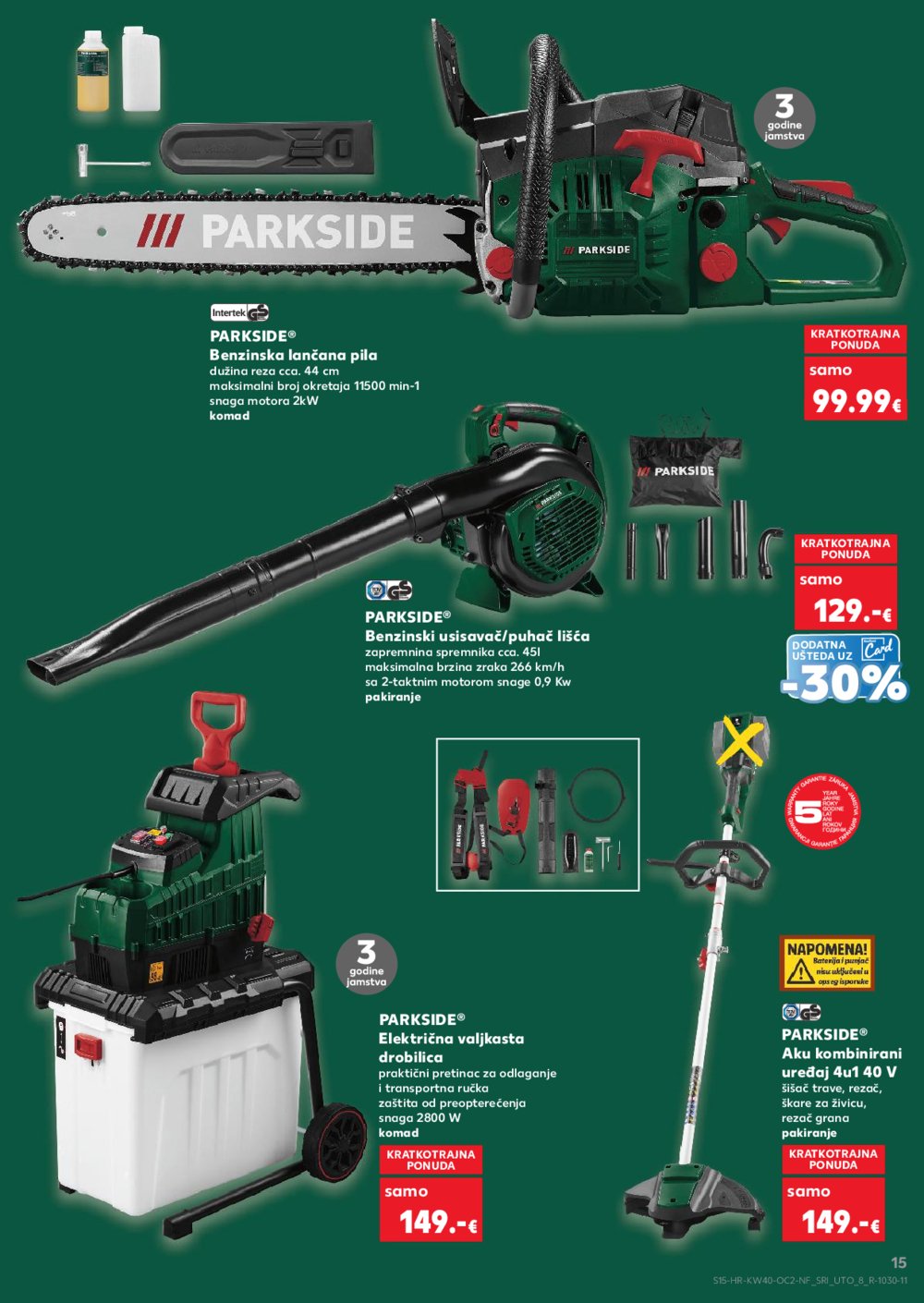 Kaufland katalog Neprehrambenih proizvoda 01.10.-07.10.2025. Odabrane poslovnice
