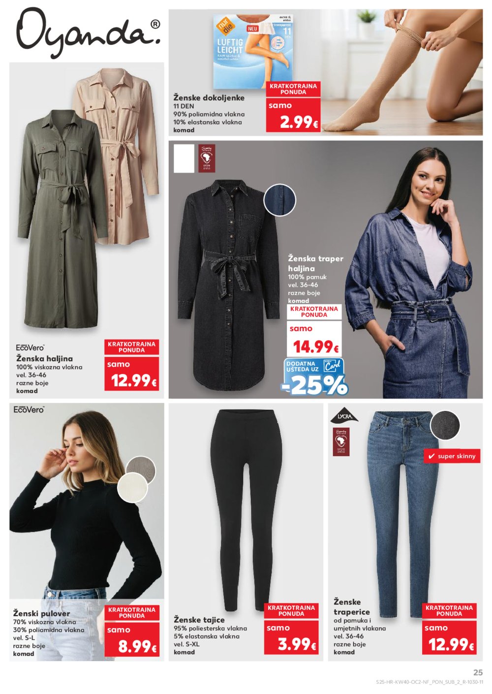 Kaufland katalog Neprehrambenih proizvoda 01.10.-07.10.2025. Odabrane poslovnice