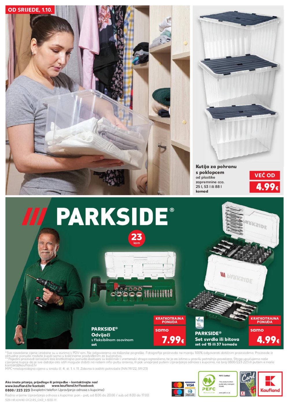 Kaufland katalog Neprehrambenih proizvoda 01.10.-07.10.2025. Odabrane poslovnice