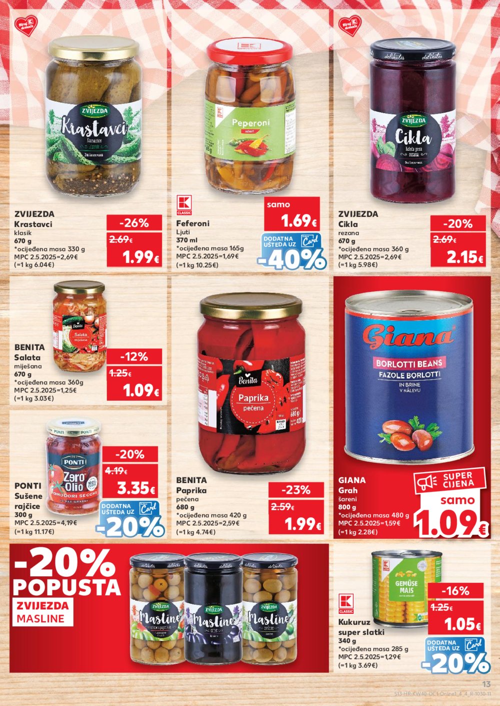 Kaufland katalog Robne marke 01.10.-07.10.2025. Odabrane poslovnice