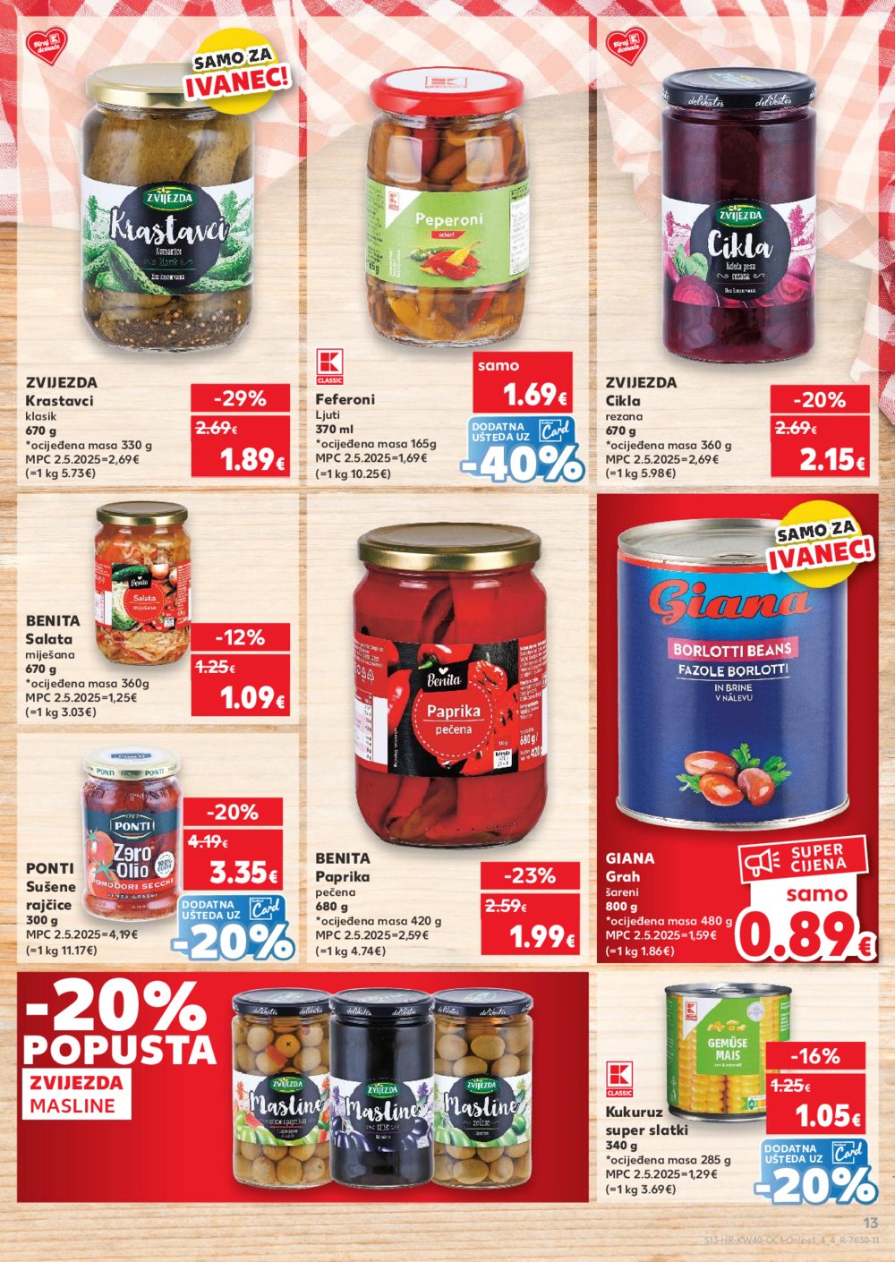 Kaufland katalog Robne marke 10.10.-07.10.2025. Ivanec, Jankomir