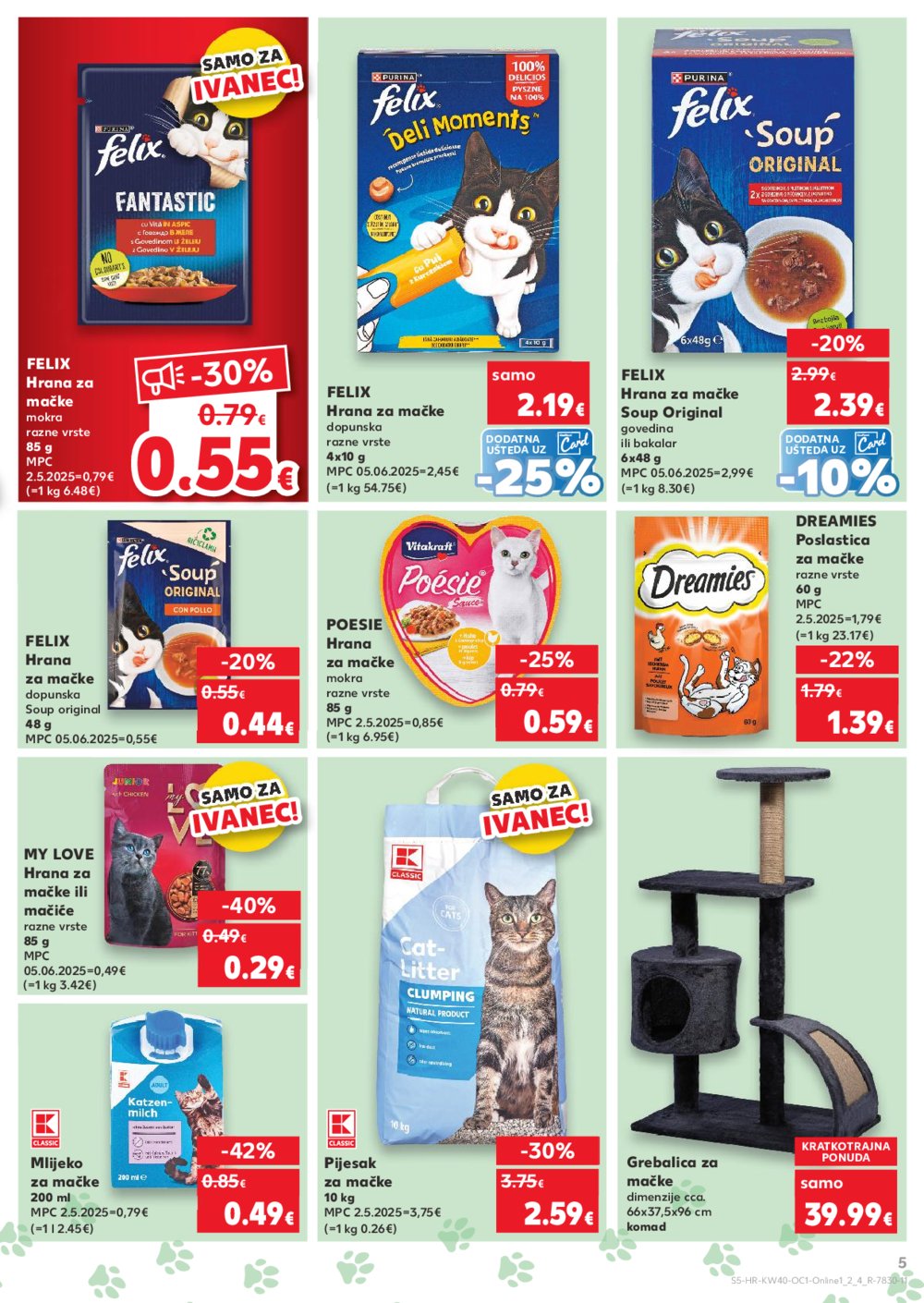 Kaufland katalog Robne marke 10.10.-07.10.2025. Ivanec, Jankomir