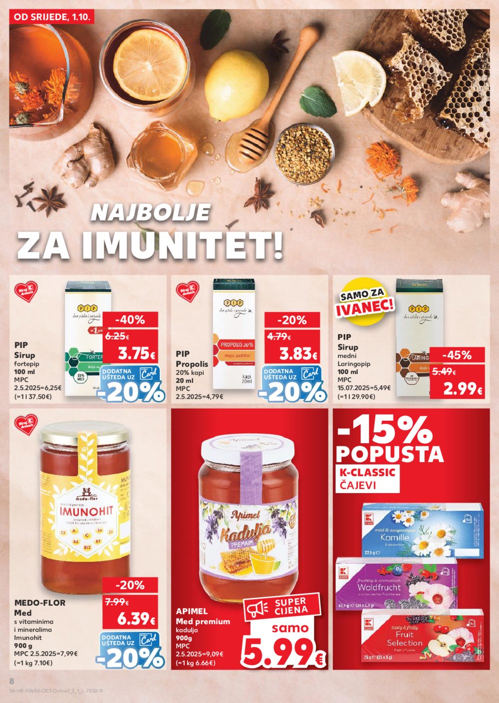 Kaufland katalog Robne marke 10.10.-07.10.2025. Ivanec, Jankomir