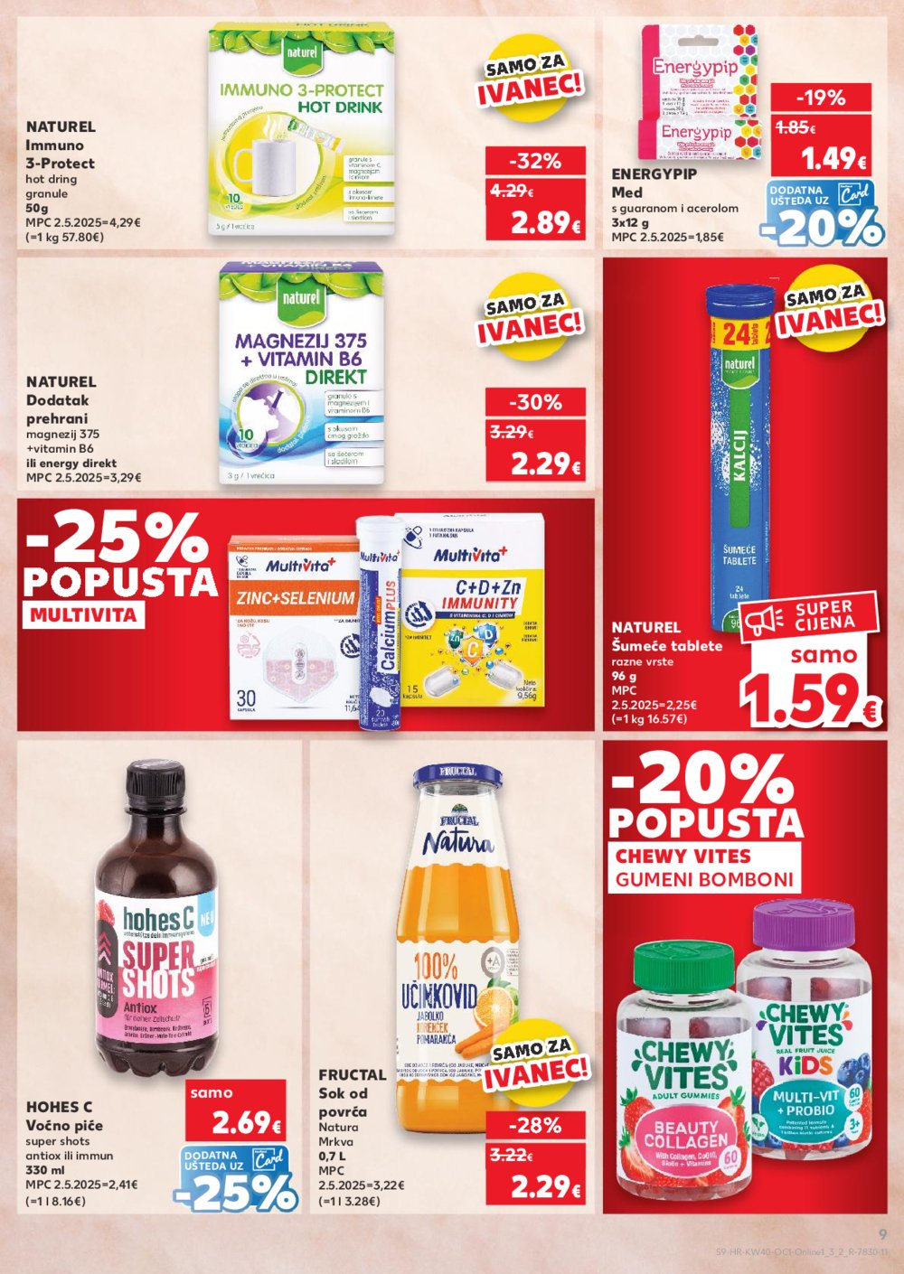 Kaufland katalog Robne marke 10.10.-07.10.2025. Ivanec, Jankomir