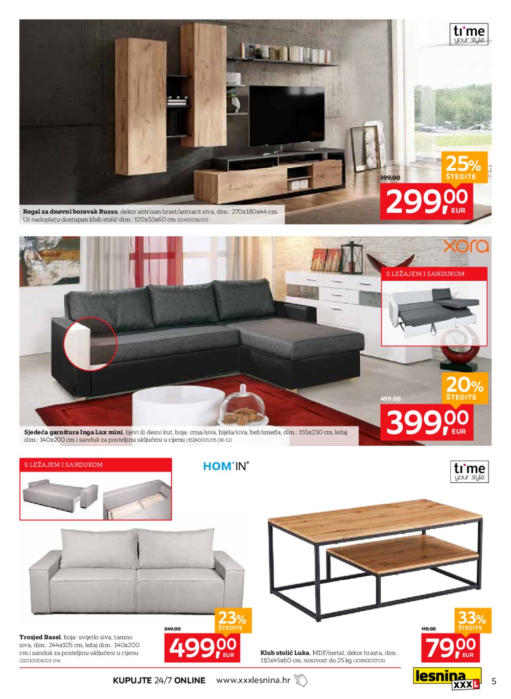 Lesnina katalog Budite u trendu 30.09.-23.10.2025.