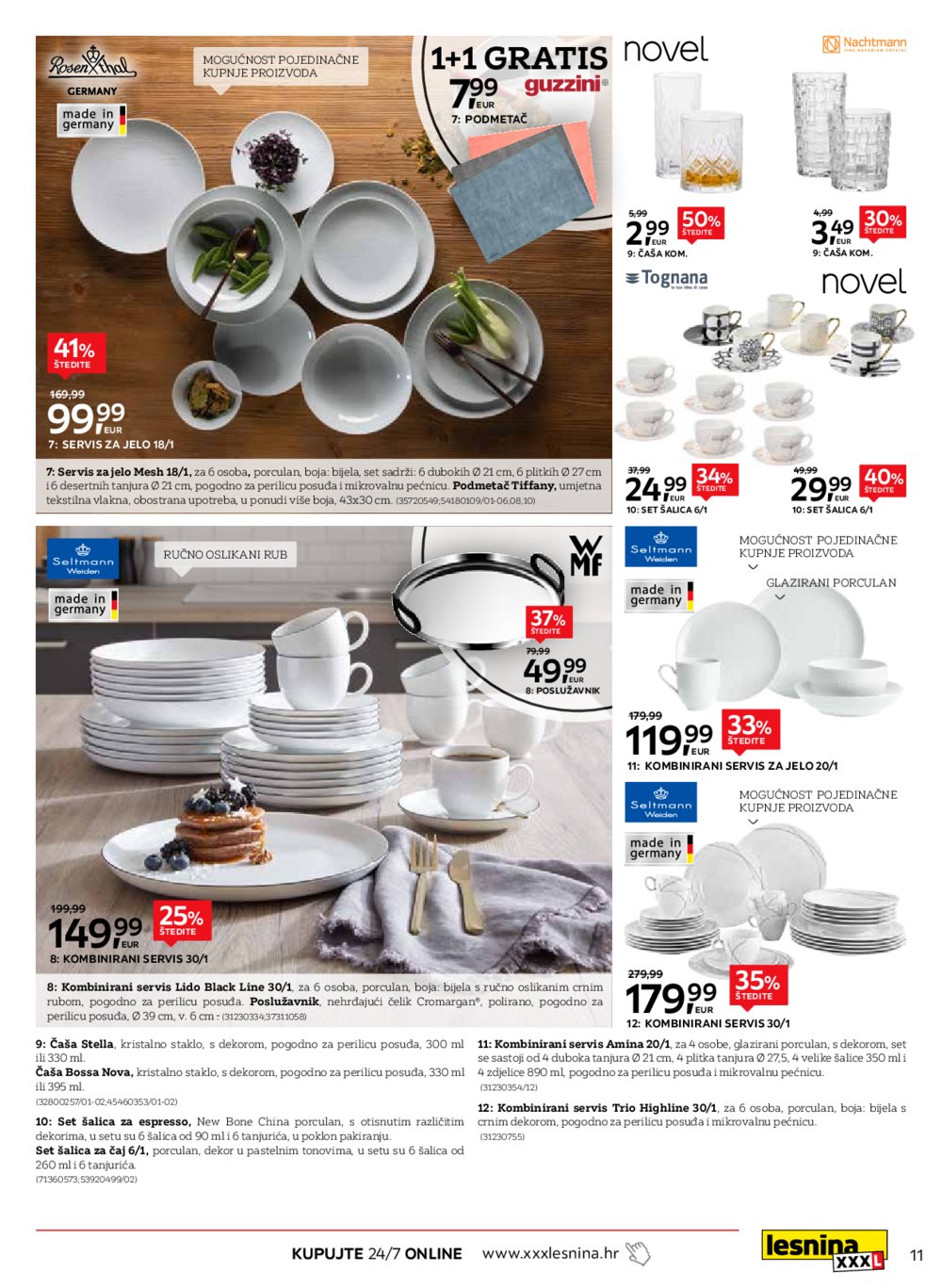 Lesnina katalog Gurmanske majstorije 30.09.-31.10.2025.