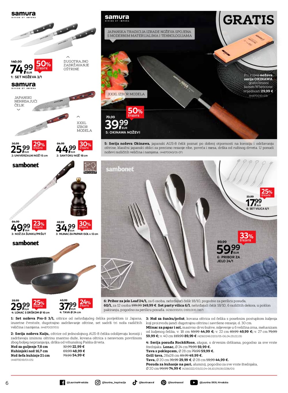 Lesnina katalog Gurmanske majstorije 30.09.-31.10.2025.