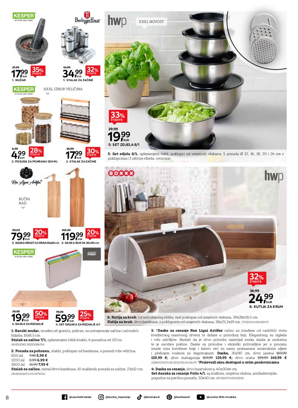 Lesnina katalog Gurmanske majstorije 30.09.-31.10.2025.