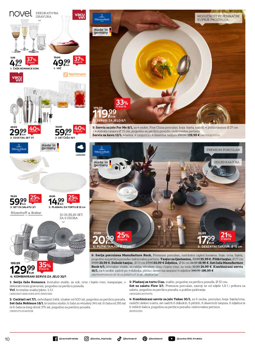 Lesnina katalog Gurmanske majstorije 30.09.-31.10.2025.