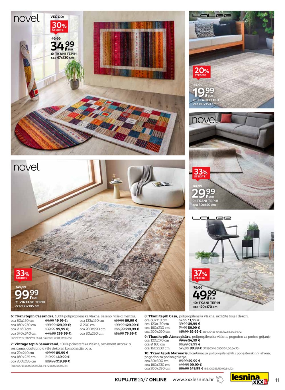 Lesnina katalog Umjetnost na podu 30.09.-31.10.2025.