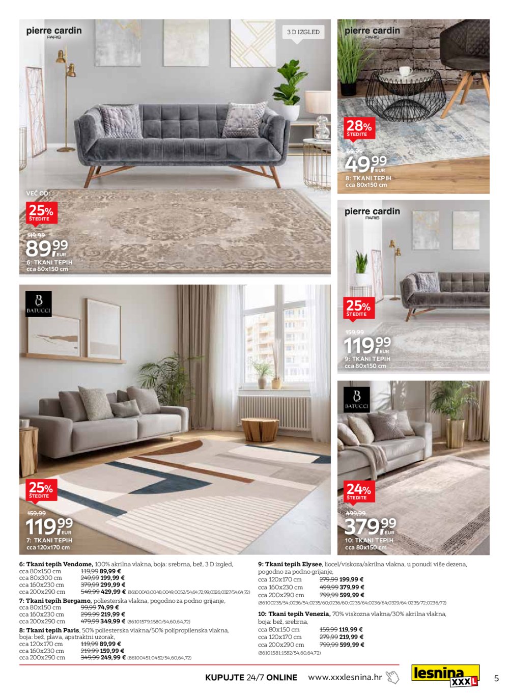 Lesnina katalog Umjetnost na podu 30.09.-31.10.2025.