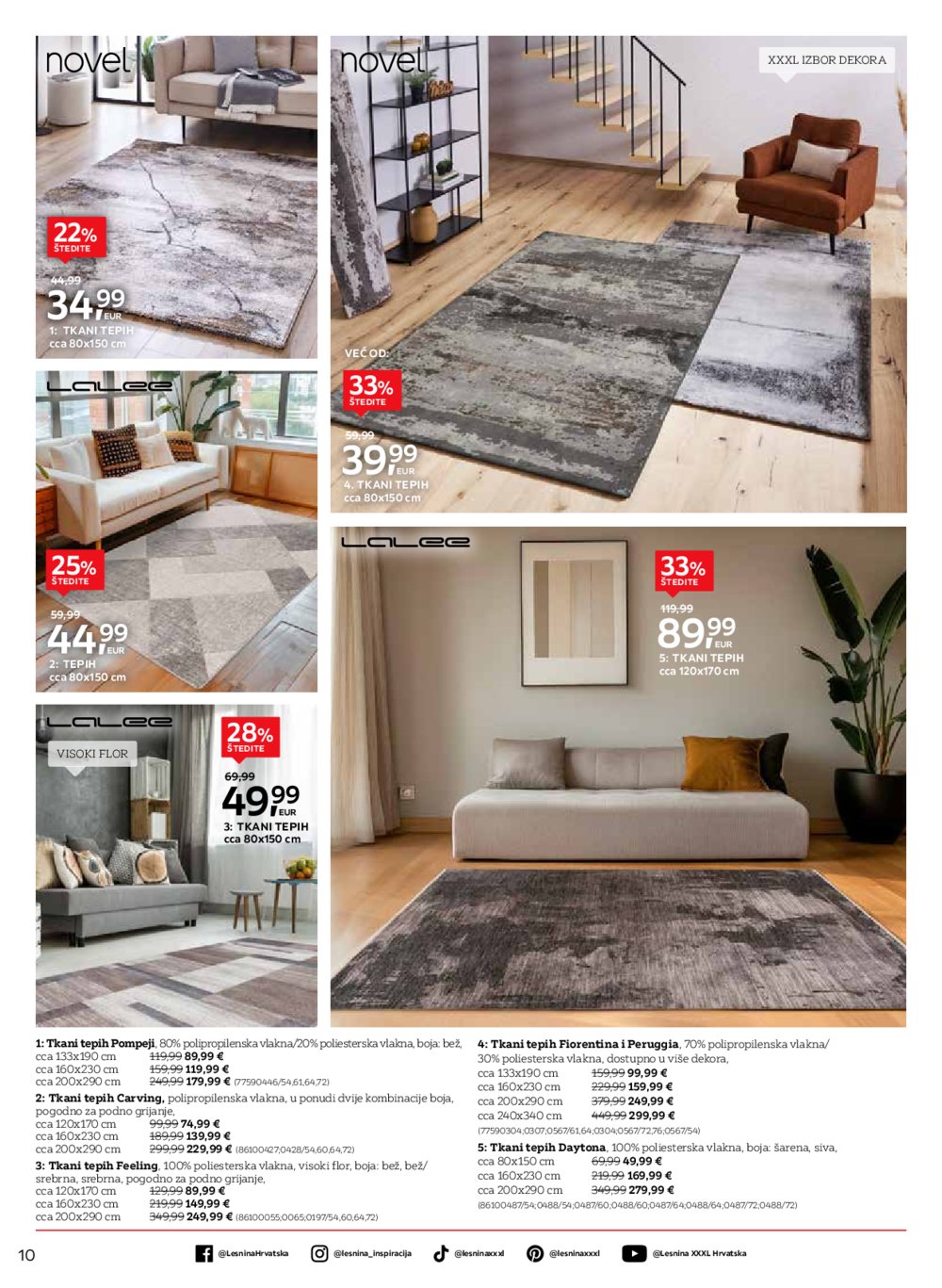 Lesnina katalog Umjetnost na podu 30.09.-31.10.2025.
