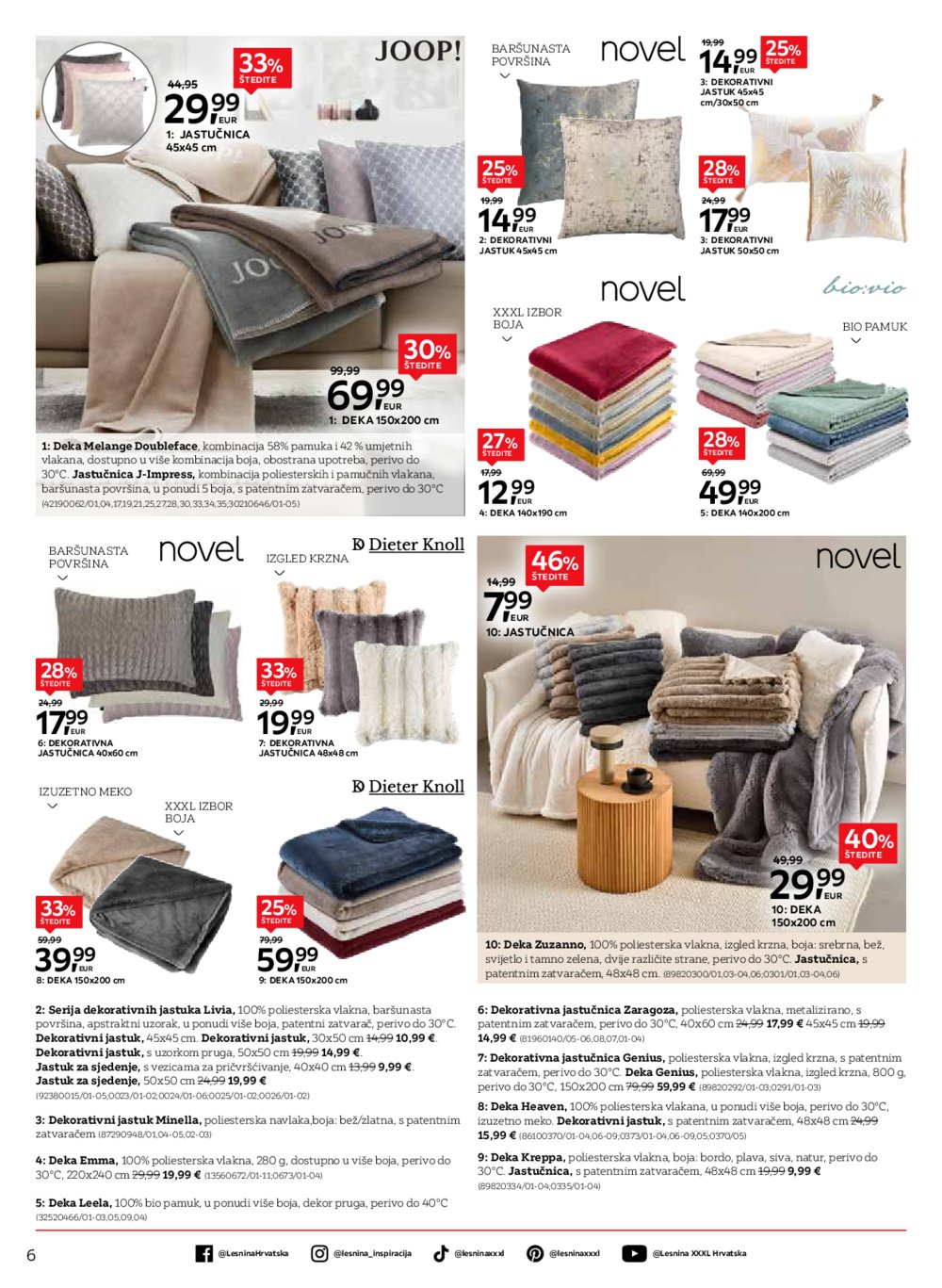 Lesnina katalog Uživajte u snovima 30.09.-23.10.2025.