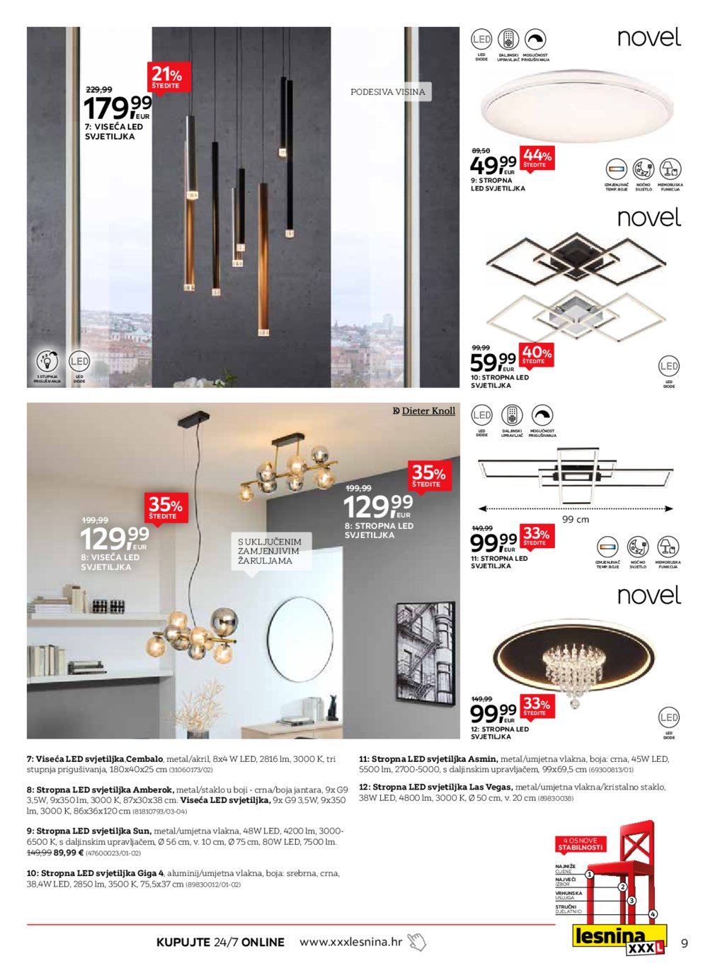 Lesnina katalog Uživajte u snovima 30.09.-23.10.2025.