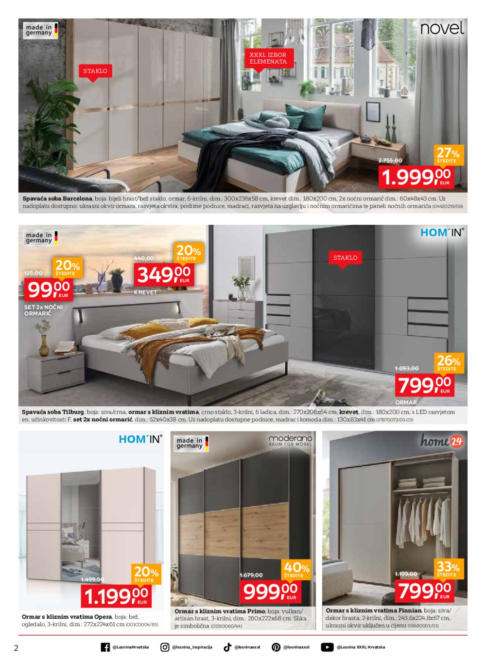 Lesnina katalog XXXL izbor za odmor 01.10.-23.10.