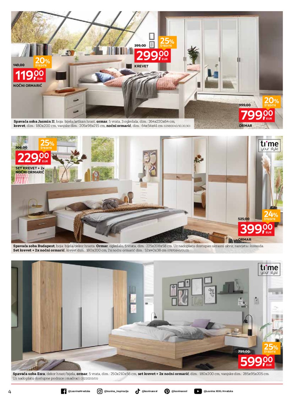 Lesnina katalog XXXL izbor za odmor 01.10.-23.10.