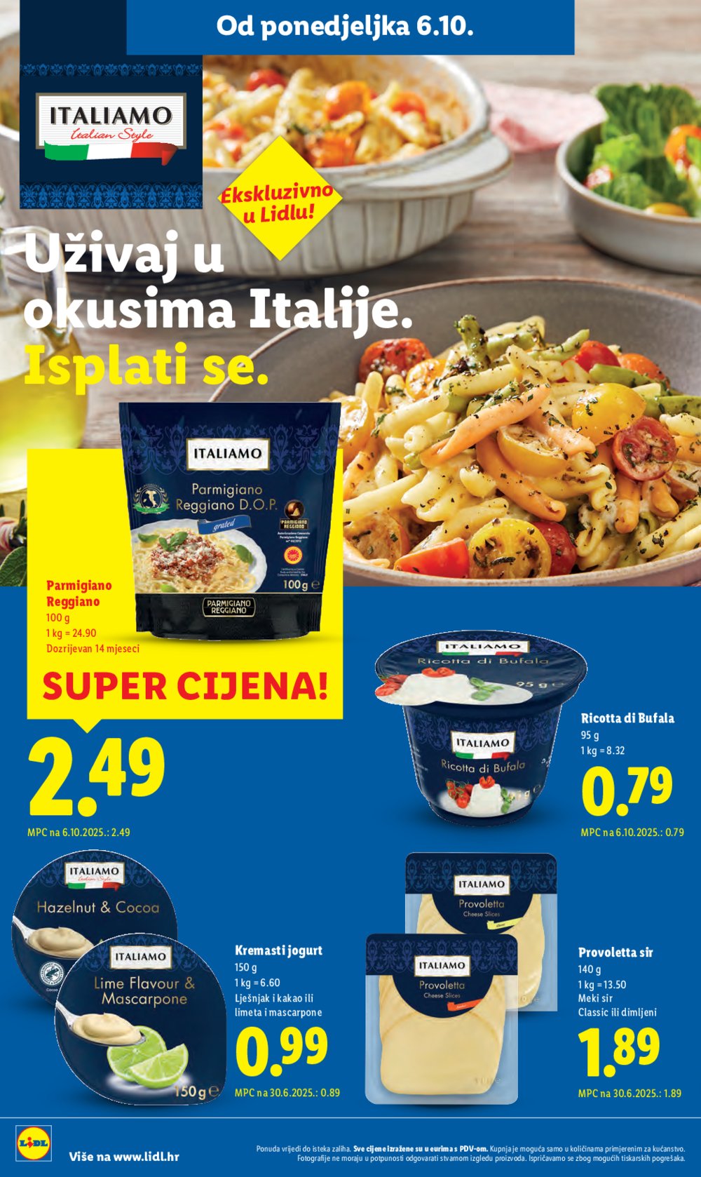 Lidl katalog Super ponuda od ponedjeljka 06.10. - 12.10.2025.