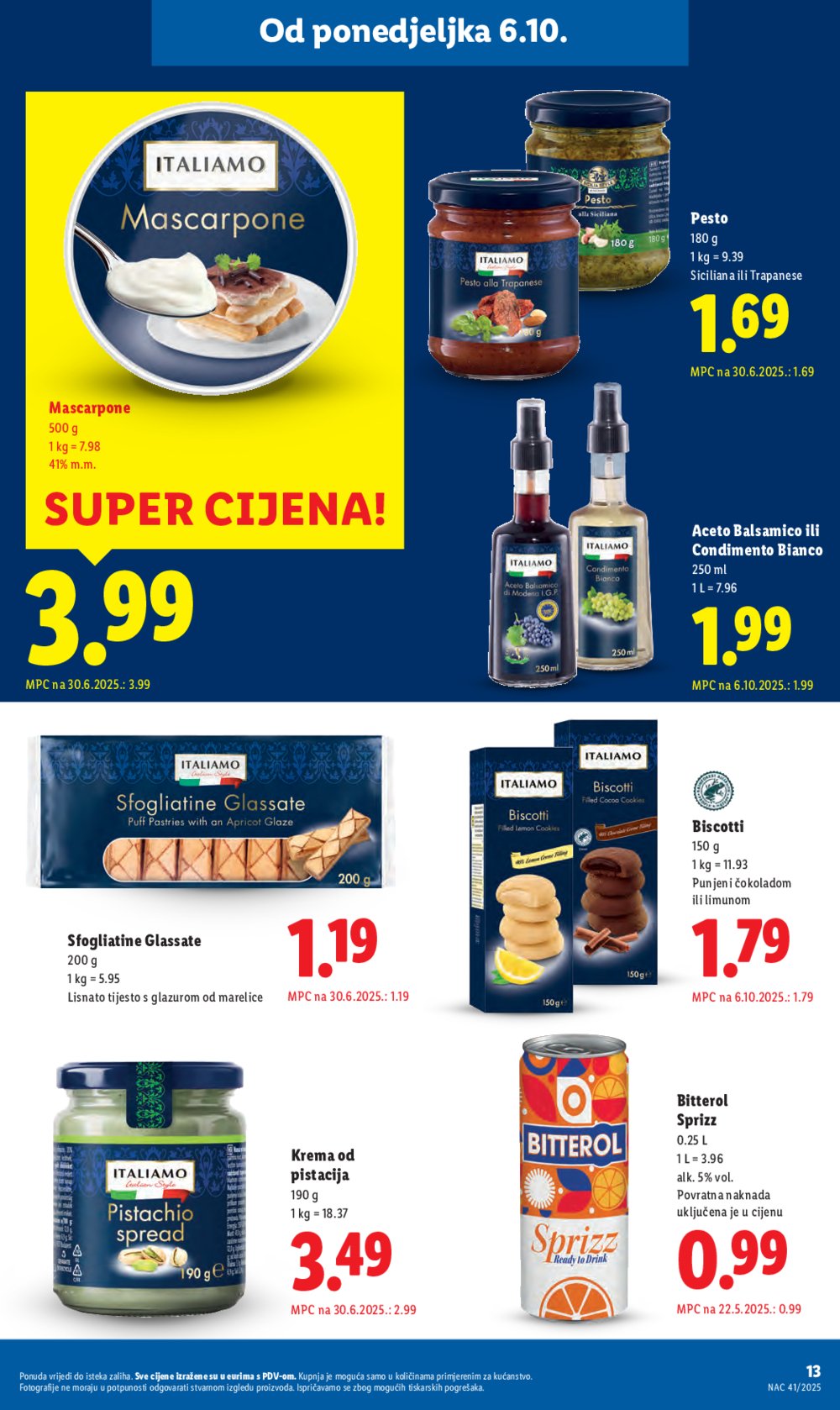 Lidl katalog Super ponuda od ponedjeljka 06.10. - 12.10.2025.