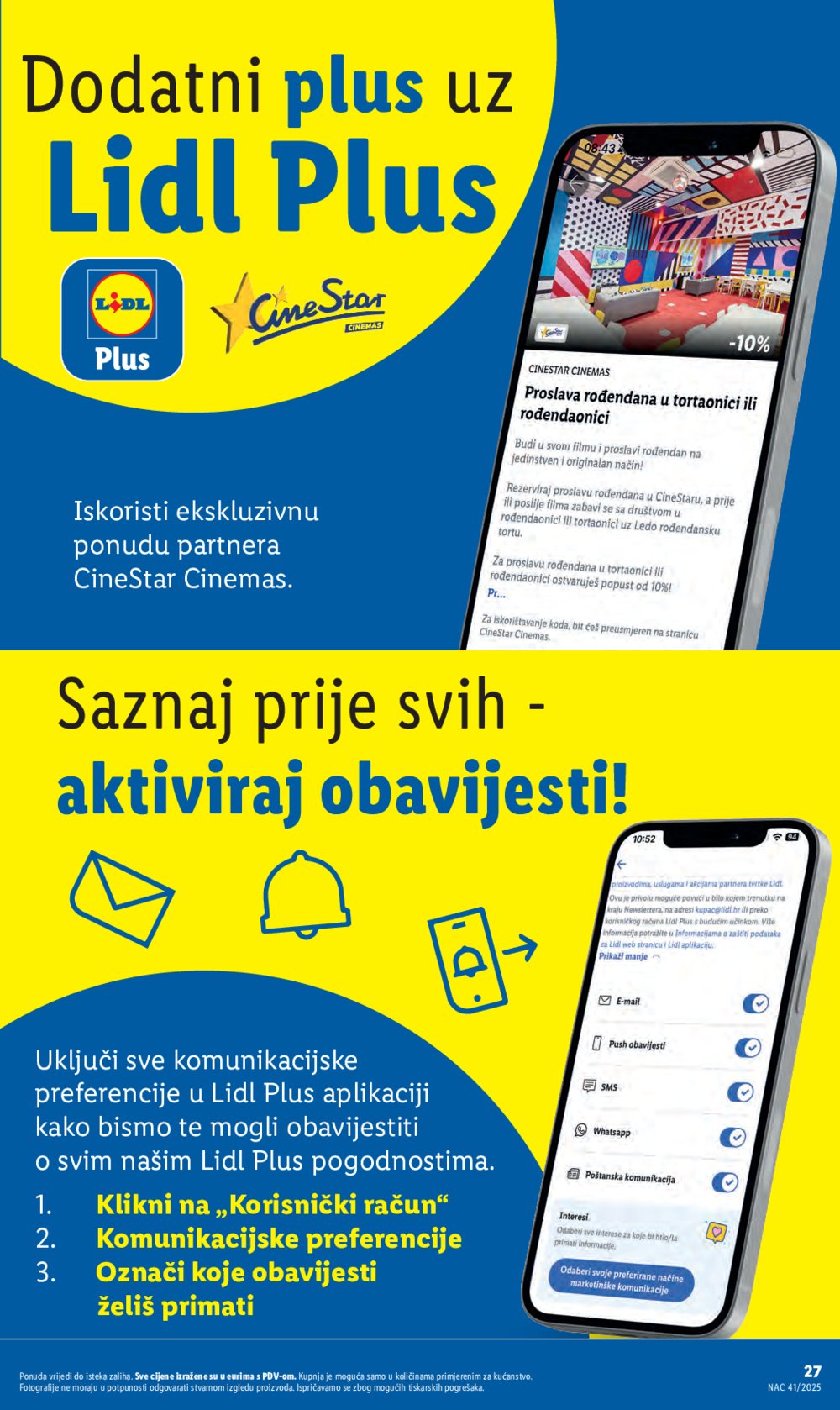 Lidl katalog Super ponuda od ponedjeljka 06.10. - 12.10.2025.