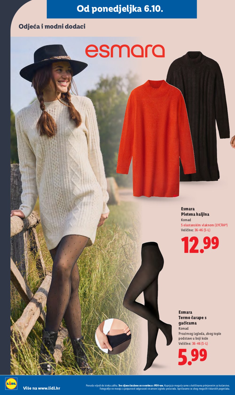 Lidl katalog Super ponuda od ponedjeljka 06.10. - 12.10.2025.